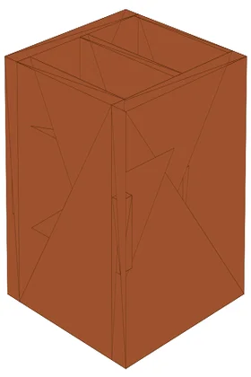 Flat  Panel  True  Style  T  M  I  R2012  Mahogany  Doors